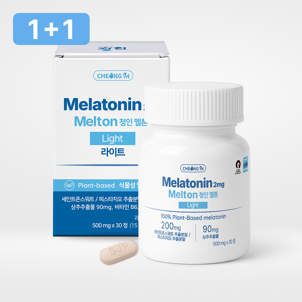 멜톤 식물성 멜라토닌 라이트 2mg (30정)