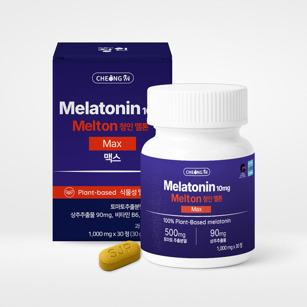 멜톤 식물성 멜라토닌 맥스 10mg (30정)